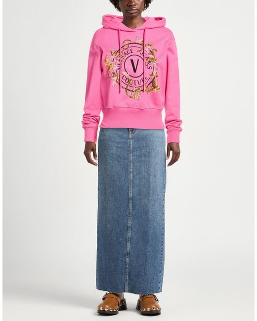 Versace Jeans Couture Pink Sweatshirt