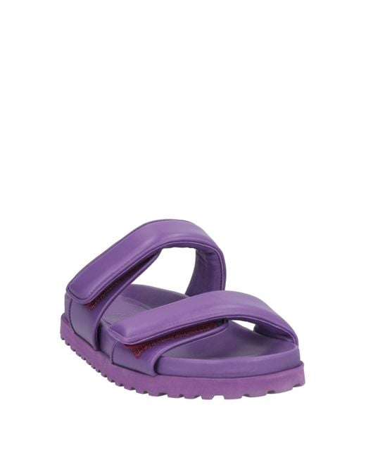 Sandales Gia Borghini en coloris Purple