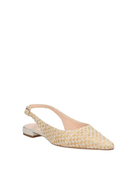 EMMELINE Natural Ballet Flats