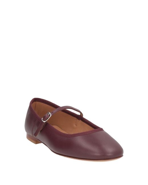 Mansur Gavriel Purple Ballet Flats