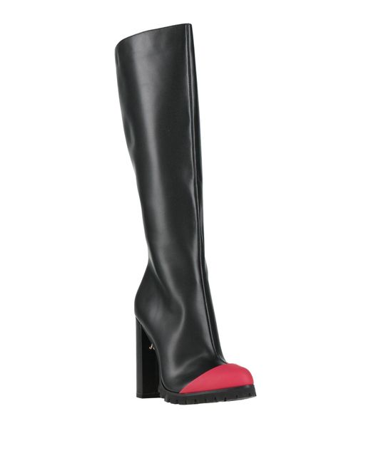Roberta Di Camerino Black Boot Leather