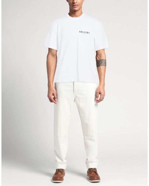 Agolde White X Rsvp Gallery T-Shirt Cotton for men