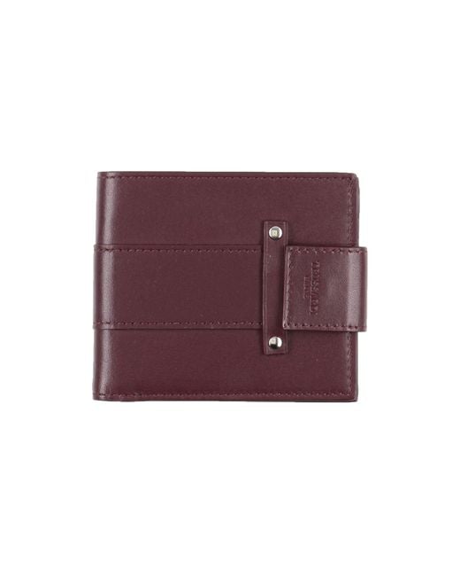 Trussardi Purple Wallet for men