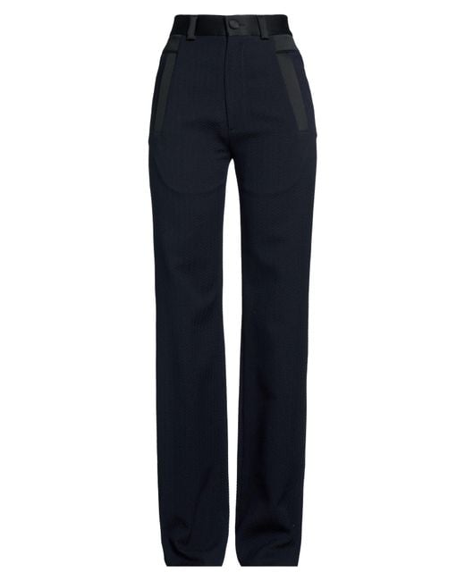 Vivienne Westwood Blue Pants Wool, Cotton, Elastane