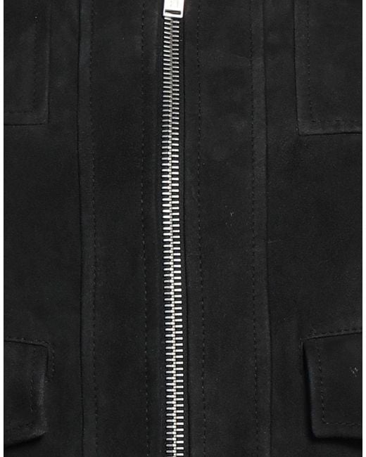 PT Torino Black Jacket Leather for men