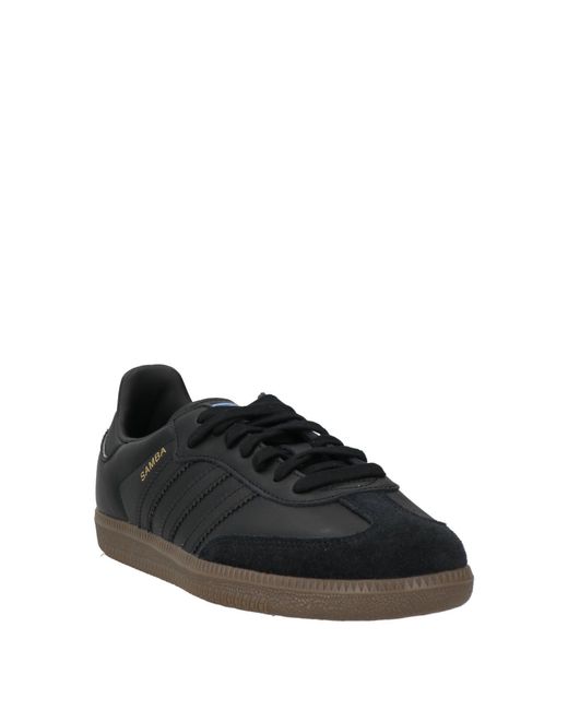 Adidas Originals Black Sneakers Leather, Synthetisches Material