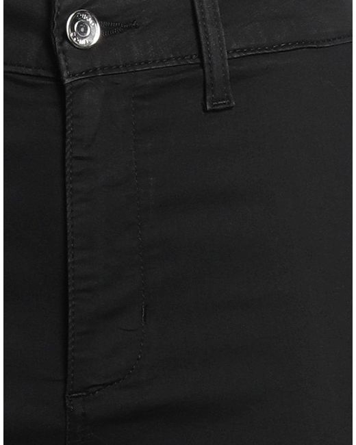 Liu Jo Black Pants Cotton, Polyester, Elastane