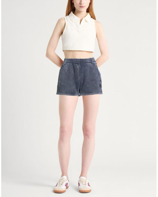 Alexander Wang Blue Shorts & Bermuda Shorts