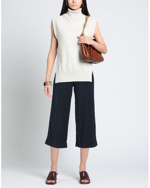 Rossopuro Blue Pants Cotton
