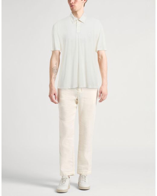 Brioni Poloshirt in White für Herren