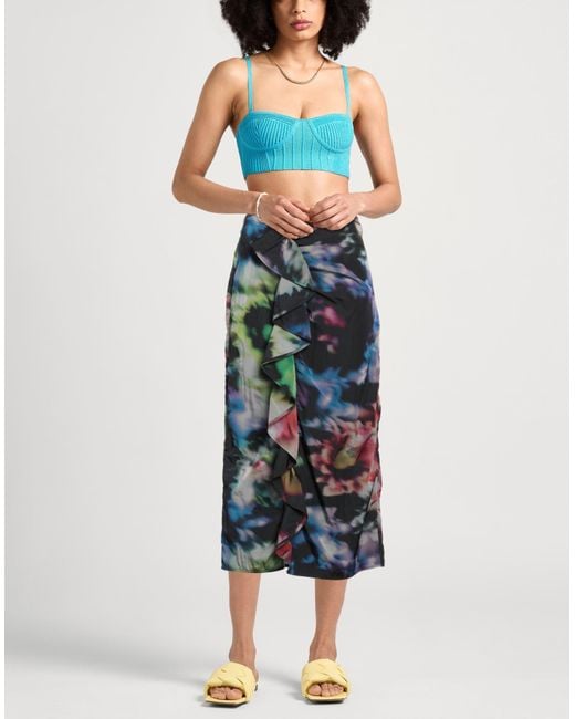 Ulla Johnson Blue Midi-Rock