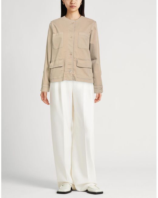 Semicouture Natural Jacket Cotton, Elastane