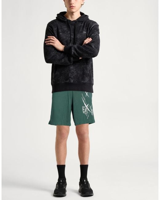 Philipp Plein Green Shorts & Bermuda Shorts for men