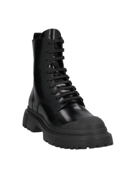 Hogan Black Ankle Boots for men