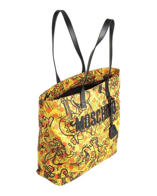 Moschino Yellow Handbag for men