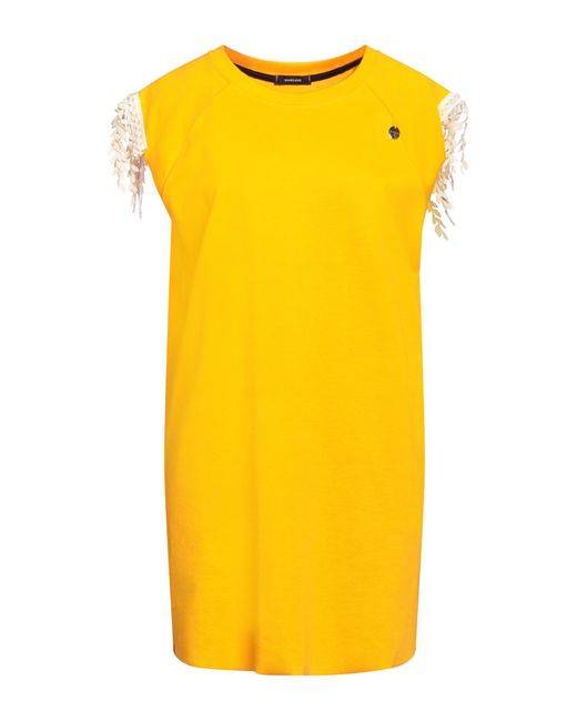 Mangano Yellow Mini Dress