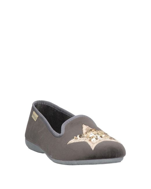 Grünland Gray Loafers Textile Fibers