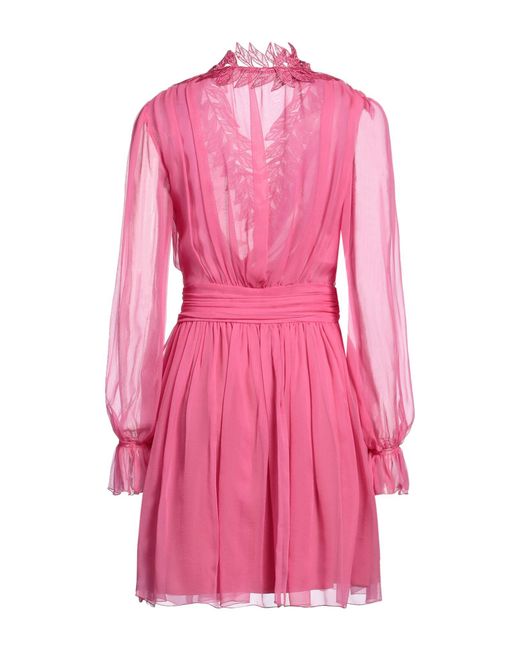 Alberta Ferretti Pink Mini-Kleid