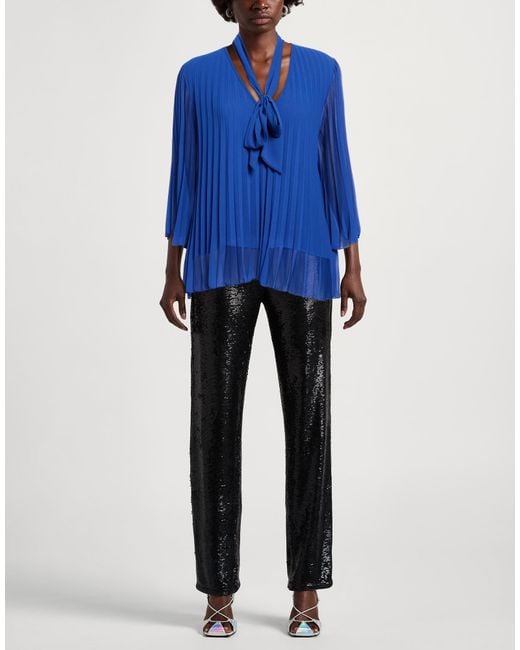 Kaos Blue Bright Top Polyester