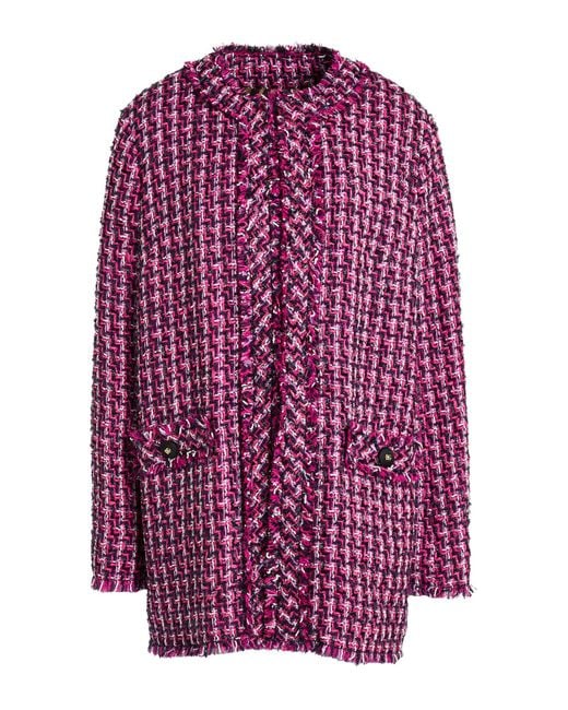 Dolce & Gabbana Purple Jacke & Anorak