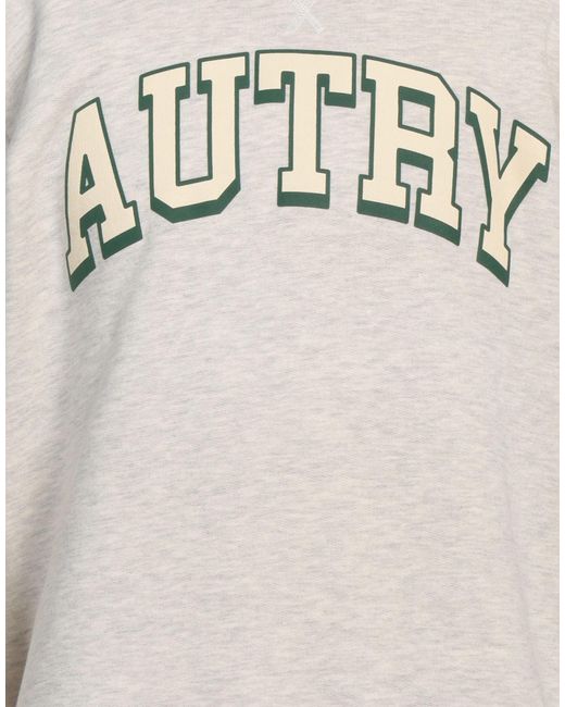 Autry Gray Light Sweatshirt Cotton, Polyester, Polyamide for men