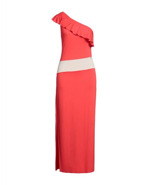 Rinascimento Red Maxi Dress