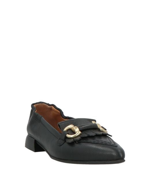 Mjus Black Mokassin