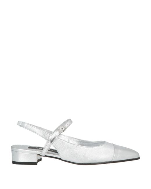 CAREL PARIS White Pumps Leather