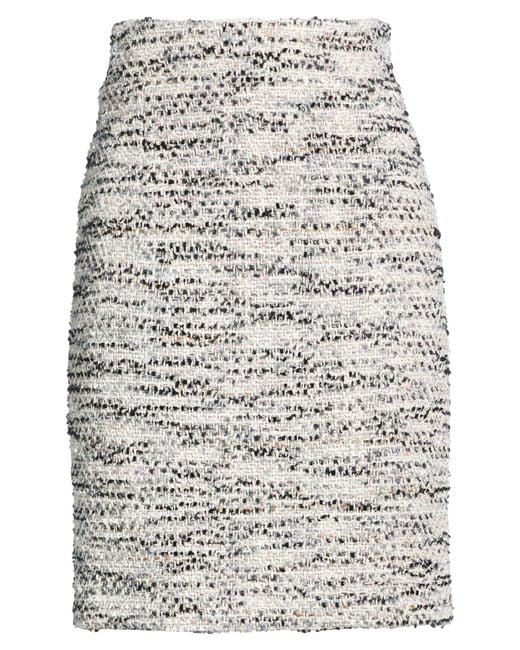 Tagliatore 0205 Gray Midi Skirt