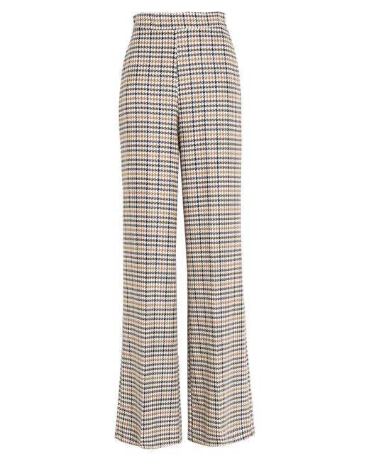 Stella Jean Gray Pants Polyester, Viscose, Elastane