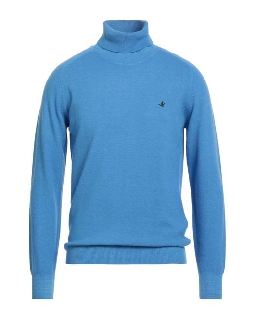 Cuello Alto Brooksfield de hombre de color Blue