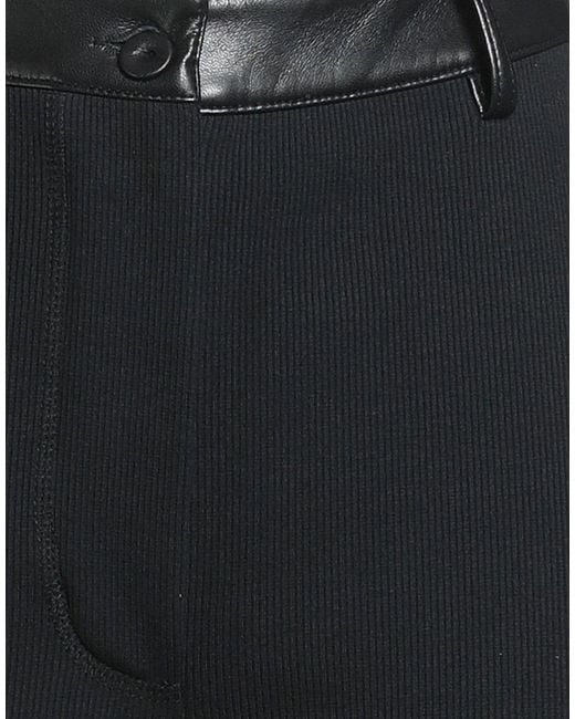 Nanushka Blue Pants Cotton, Elastane, Polyurethane