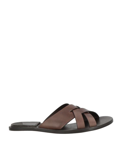 Officine Creative Brown Sandals Leather for men