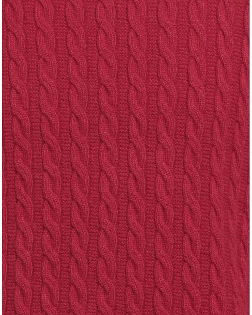 Angelo Nardelli Red Brick Sweater Wool, Polyamide for men