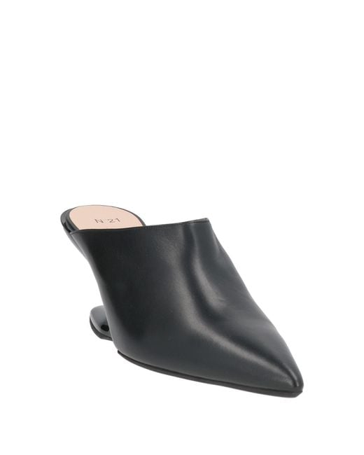 N°21 Black Mules & Clogs