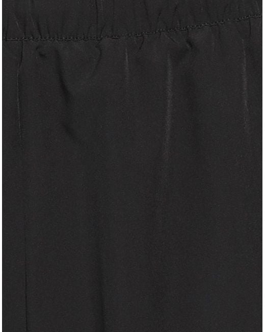 EA7 Black Printed Athletic Shorts for men