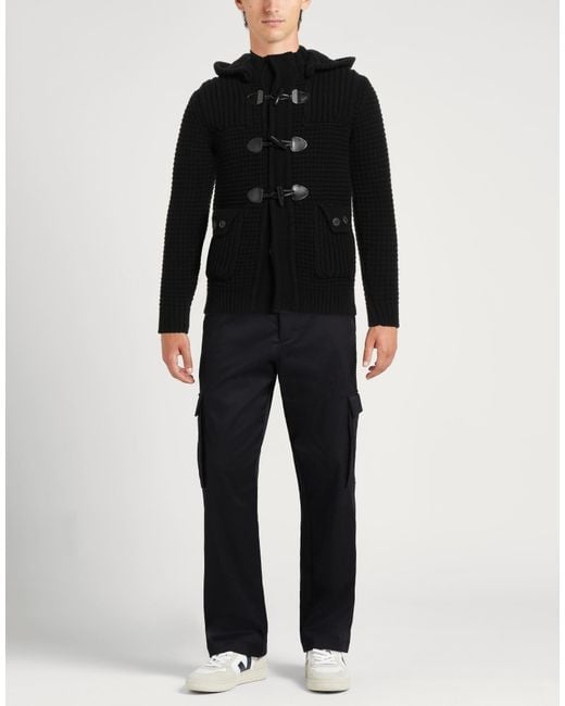 Bark Black Coat for men