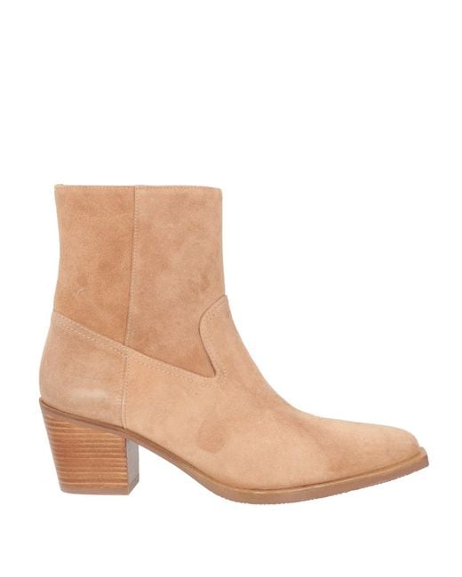 Stuart Weitzman Natural Ankle Boots