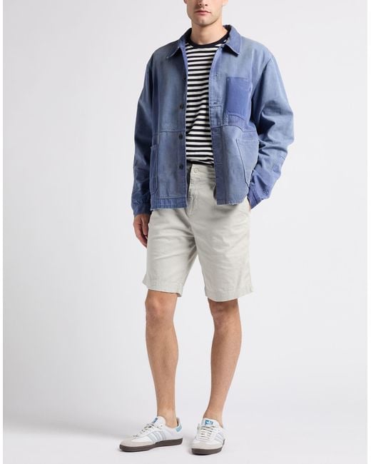 K-Way Gray Light Shorts & Bermuda Shorts Cotton, Elastane for men