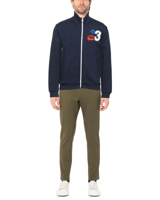 Bikkembergs Blue Sweatshirt for men