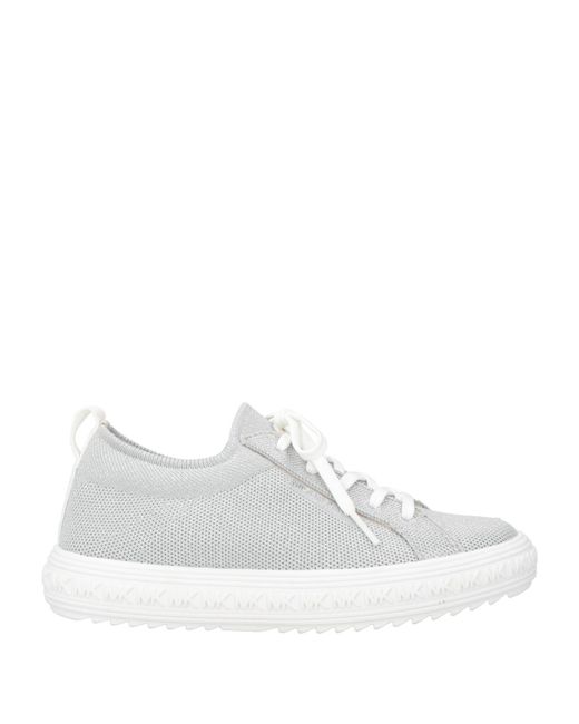 MICHAEL Michael Kors White Sneakers Textile Fibers