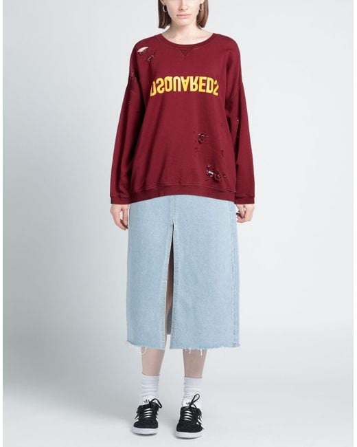 DSquared² Red Sweatshirt