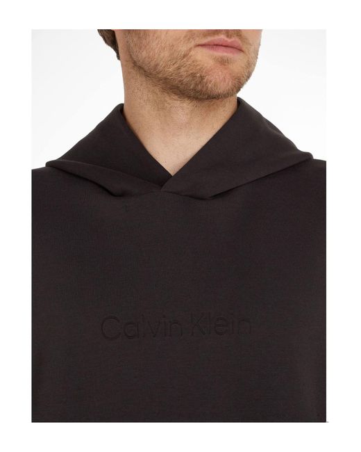 Sweat-shirt Calvin Klein pour homme en coloris Black