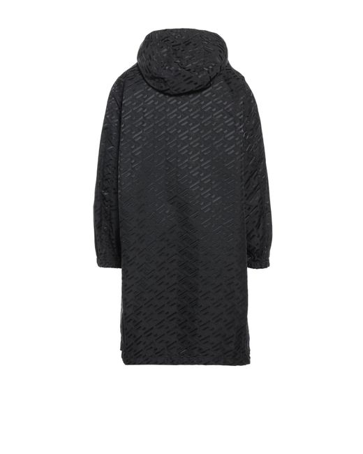 Versace Black Overcoat & Trench Coat for men