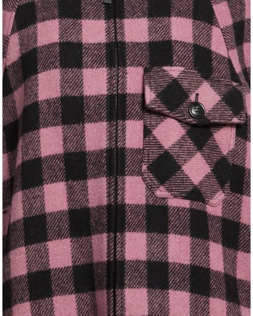 Woolrich Pink Jacket Wool, Polyamide