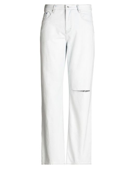 Pantaloni Jeans di Karl Lagerfeld in White da Uomo