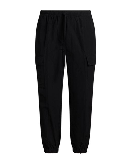 Massimo Alba Black Pants Polyester, Cotton for men