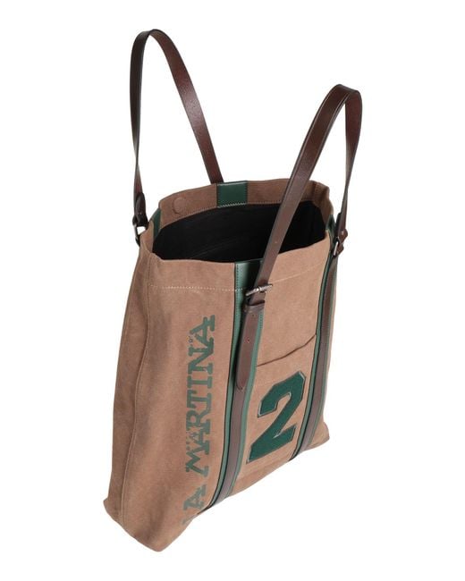 La Martina Brown Shoulder Bag