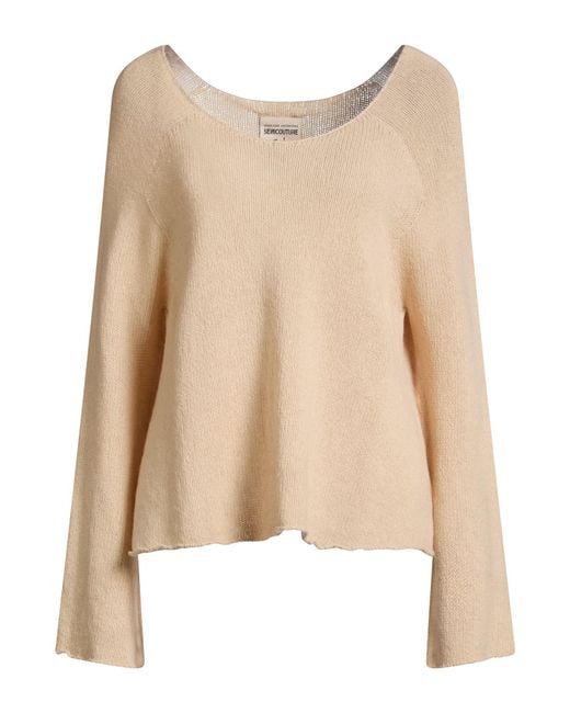 Pullover Semicouture de color Natural