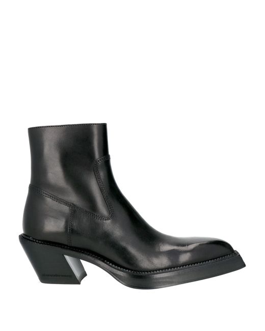 Alexander Wang Black Ankle Boots